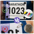 Amzlysdok 24PCS Running Bib Clips,Race Bib Clips for Runners, Number Buckle Fixing System, No-Pin Bib Holder