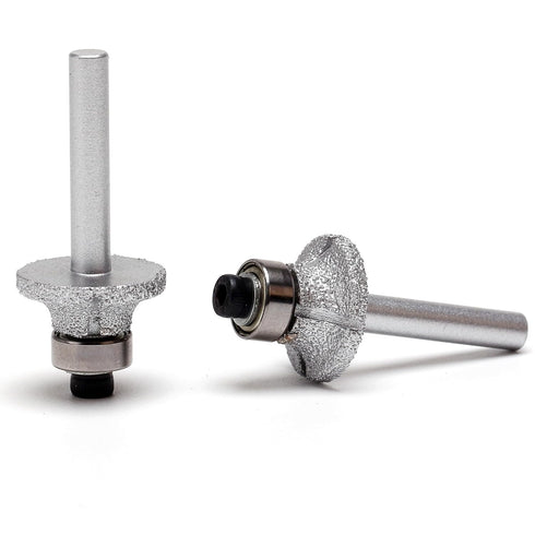 1/4 Inch Countertop ILOVETOOL Vacuum Brazed Diamond Router Bit Shank for Marble Granite Travertine Tile Stone Bullnose