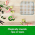 Magic Tape 3 Packs Clear Tape, Invisible Tape 1/2 x 450 Inches, with Dispensers and 8 Inch All Purpose Scissors