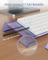 Laborio Computer Keyboard Stand for Desktop, Keyboard Wrist Rest Holder Stand for Easy Typing with Wrist Pad for Office