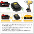 Battery Adapter Converter for Milwaukee to Dewalt Battery for Milwaukee M18 18V Lithium Battery Convert to Dewalt 20V Lithium Battery Convert for Dewalt 20V Cordless Power Tool Use
