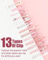 Four Candies 14 Pack Pastel Gel Ink Pen Set, Cute Retractable 0.5mm Fine Point, Note Taking Aesthetic Pens