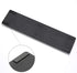 LTC Keyboard Wrist Rest - Cushion Support Pads for 61-Key Keyboard - PU Leather & Anti-Slip Base - White (60% Compact)