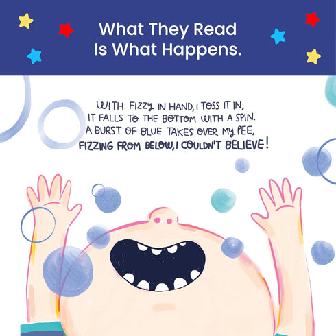 60 Wizzy Fizzies Potty Training Rewards Toilet Fizzies, Non-Food, STEM-Based Method that uses Imagination Play