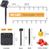 20 Feet 20 LED Solar String Lights, IP65 Waterproof Crystal Globe Fairy Lights for Outdoor Garden, Wedding, Party Decor