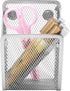 Magnetic Pencil Holder,Mesh Stainless Steel Pen Basket, Metal Writing Utensil Storage Organizer for Whiteboard,Blackboard,Kitchen, Locker, Home, or Office by Sanpaint