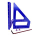 45/90 Degree Aluminum Alloy Woodworking Square Protractor, Miter Triangle Ruler Layout Measuring Tool