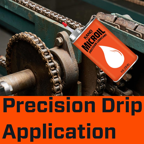 8 oz (MC081) Kroil Microil Precision Lubricant - Low Viscosity Drip Oil - Anti-Rust Lubricant for Clocks, Watches