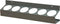 Durham 385-95 Gray Cold Rolled Steel 6 Sections Aerosol Can Caddy, 21-1/2" Width