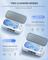 45kHz 45dB, SUNPOW Ultrasonic Jewelry Cleaner Machine Dual Chambers for Contact Lenses & Jewelry, Sonic Cleaner