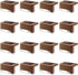 DenicMic 16 Pack Solar Deck Lights Outdoor Step Solar Lights Waterproof for Patio Fence Step Yard Stair RGB Color