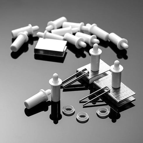 Jetec 85 Set Pieces Repair Plantation Shutters Tool Plantation Shutter Louvers Staples Replacement Repair Pins