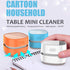 400 mins,Cordless&360 ODISTAR Desktop Vacuum cleaner,Mini table dust sweeper Energy Saving,High endurance up