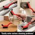Ptwola 6 Pack Set Nylon Brush for Cleaning Small Cleaning Brushes Mini Nylon Brush for Clean Dust in Holes Non Scratch