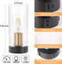 Dimming Industrial Bedside Table lamp for Bedroom -Touch Lamp with USB-A+C Charging Ports & AC Outlet. Nightstand Lamp