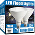 Par38 LED Flood Lights Outdoor Bulb 2 Pack, Dimmable 5000K Daylight 1800LM, 20W Replace up to 200W, Outdoor Flood Light