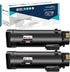 LCL Compatible Toner Cartridge Replacement for Xerox 6510, 6515, 106R03480, High Yield (2 Black).
