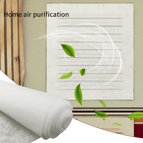 Filter Material Cotton Compatible with Merv 11 13 14 AC Vent, Purify Air & Reduce Dust for HVAC