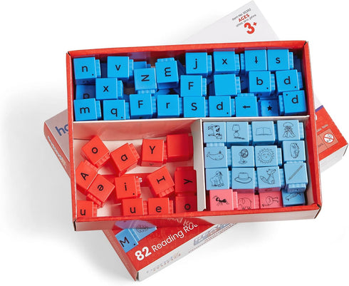 hand2mind Reading Rods Alphabet & Phonemic Awareness, Word Building Activities, Letter Blocks, CVC Words