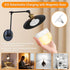 E12 4000mAh Bulb Dimmable, 3 Temperature+12 Bulbs 2 Pack TAIYALOO Rechargeable Lamps, Battery Backup with Remote