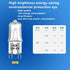 NTZTO G8 Bulbs 24V,2700K (190 Lumens),Dimmable,for Halogen Warm White Under Cabinet Lighting,Range Hood,Desk Lamps