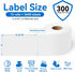Label KINGDOM 30256 Paper Roll Replacement for Dymo Standard Large Shipping Labels 2-5/16'' x 4''