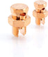 THE CIMPLE CO Size #4 Grounding Split Bolt Connector for Copper Conductors - Bonding Tools Edition - 4 Pack