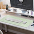 Boutilon (XXL-Green,47.2"x 17") Leather Desk Pad Protector,Non-Slip Mouse Pad,Laptop Desk Pad,Office Mouse
