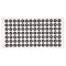 Fukaisu 588pcs 3D Scanning Dots, ID 3mm OD 6mm High Precision Adhesive Tracking