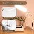 360 Dimmer, 5 9 Dimmable, BQAN LED Desk Lamp with Clamp, Flexible Gooseneck Nail Table Light Touch Color Modes