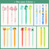 Cute Kawaii Mechanical Pencils Set - 12PCS with Lead Refills & Erasers, 0.5mm & 0.7mm for Kids Girls