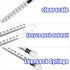 12 Pack 3ml Plastic Luer Lock Syringe, Measuring Syringe Individually Sealed for Scientific Labs, 3ml, 12