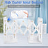 Heavy Duty Book Ends with Pen Holder - Adjustable Metal Book Ends for Shelves, Black Binder Organizer for Desk