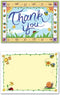 Party Central Club Pack of 96 Blue and Yellow 'Thank You' Notes 5.5"