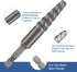 Damaged Screw Extractor Set, 6-Piece Easy Out Bolt Extractor with Quick Change Adapter for Broken Bolts, Stripped Screws