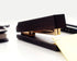 HOYUJI Woodgrain Black Stapler, Marbled Woodgrain Stapler, Elegant Modern Accessory for Stylish Desks, Rose Gold