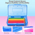 Plastic Translucent Pencil Box, Snap-Tight Lid Pencil Case for School and Office Supplies, 1 Pack, Standard Size
