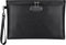 ZOOPIP Fireproof Money Bag with Lock, 11.2"x7.6" Fireproof Cash Bag with Zipper Closure for A5 Size Document (Black)