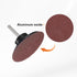 23pcs Set 3" 1/4" 120 HARFINGTON Quick Change Discs Roll Lock Sanding Discs with Shank Pad Holder Grit Surface