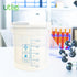 Utile 2 Pcs Plastic Beaker Set, 1000ml Measuring Beaker for Lab Science with Blue Printed Graduation, 4007.0281.2