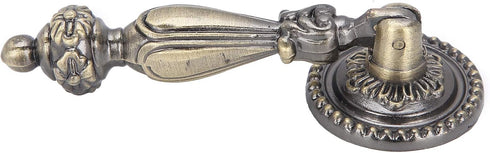 Alvinlite Antique Drawer Cabinet Pull Handle Bronze Handles Single Hole Handle for Bedside Cabinets Office Cabinets