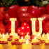 Homemory I Love U Light Up Letters Proposal Decorations, I Love U