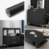 Matte Black Contact Paper, 16"x78.7" Waterproof Peel and Stick Wallpaper for Cabinets, Countertops, and Walls