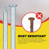 Top Quality Nail Assortment Kit - Over 1800 Multipurpose Hardware Nails in 11 Sizes - Non Bendable & Sturdy Box