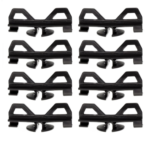 10 Pcs Electric Fence Tightener Insulator, Plastic Cord Tensioners, Black Wire Tensioners