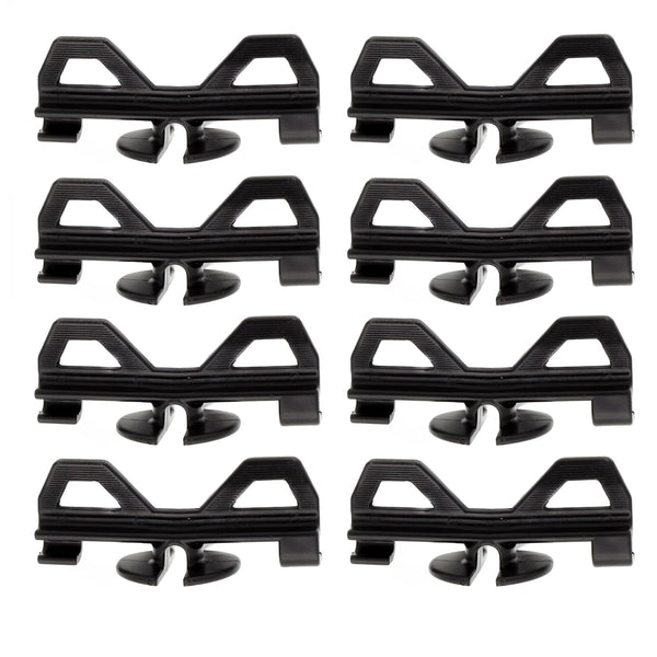 10 Pcs Electric Fence Tightener Insulator, Plastic Cord Tensioners, Black Wire Tensioners