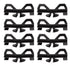 10 Pcs Electric Fence Tightener Insulator, Plastic Cord Tensioners, Black Wire Tensioners