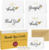 Bulk Thank You Cards with Envelopes Set and Stickers - 30 Pack,