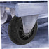 LIFKOME 2pcs Silent Heavy Duty Trolley Wheels with Bearings Solid Rubber Casters for Shopping Cart Replacement Smooth