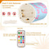 siphylline Set 2-Piecing Set Happy Birthday Penguin Blue LED Candles with Remote Control Bright Candles Party Decor